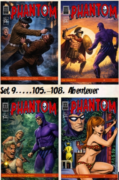 Phantom 105.-108. Abenteuer